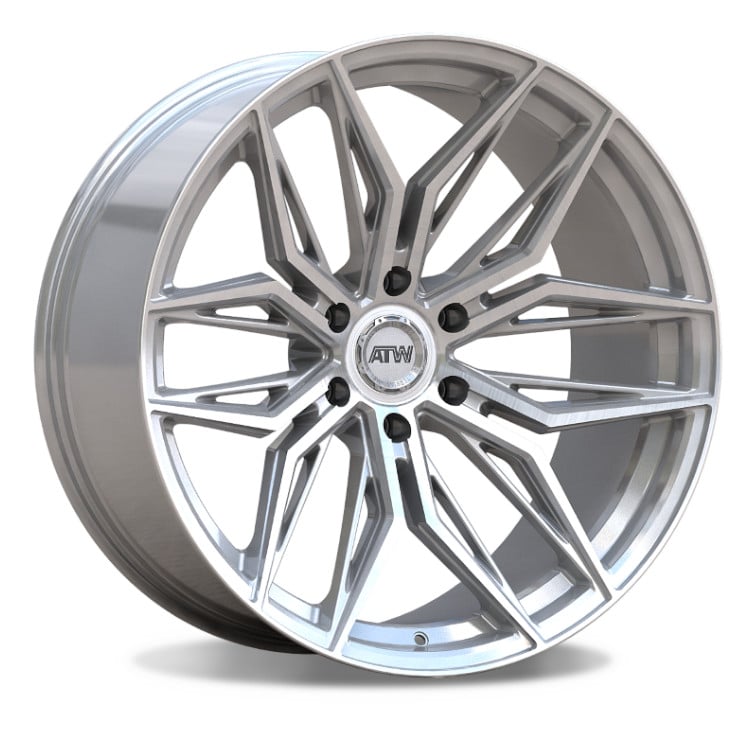 ATW Off-Road SAHARA 22x10 BRUSHED SILVER