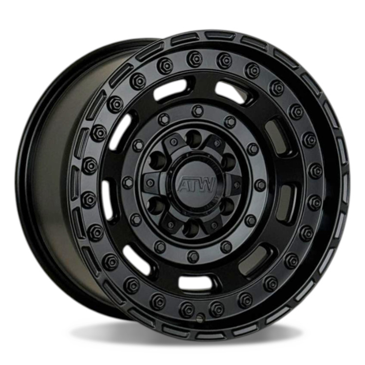 ATW Off-Road COMANCHE 17x9 ALL SATIN BLACK