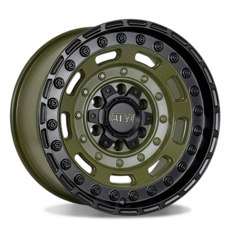 ATW Off-Road COMANCHE 17x9 MILITARY GREEN / BLACK