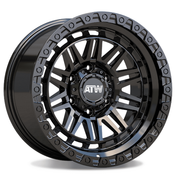 ATW Off-Road YUKON 17x9 ALL SATIN BLACK